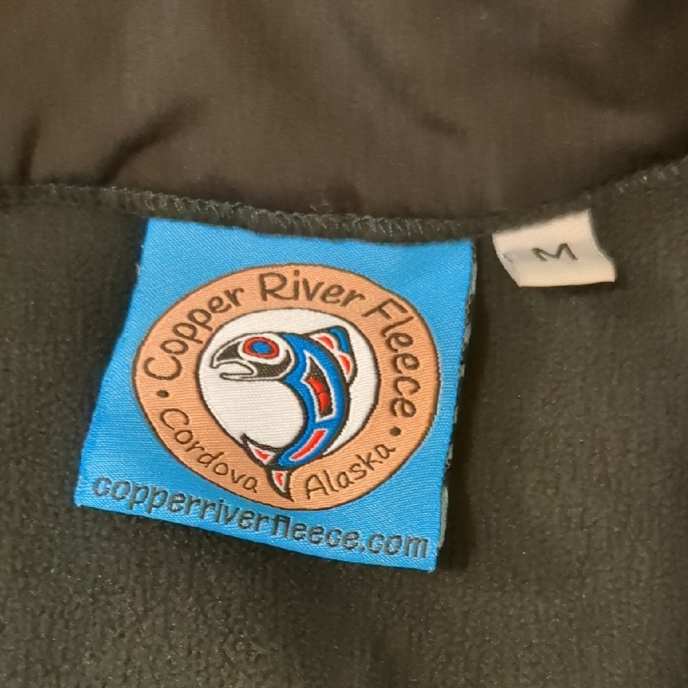 Blue and Black Women's Vest - Picture 2 of 5